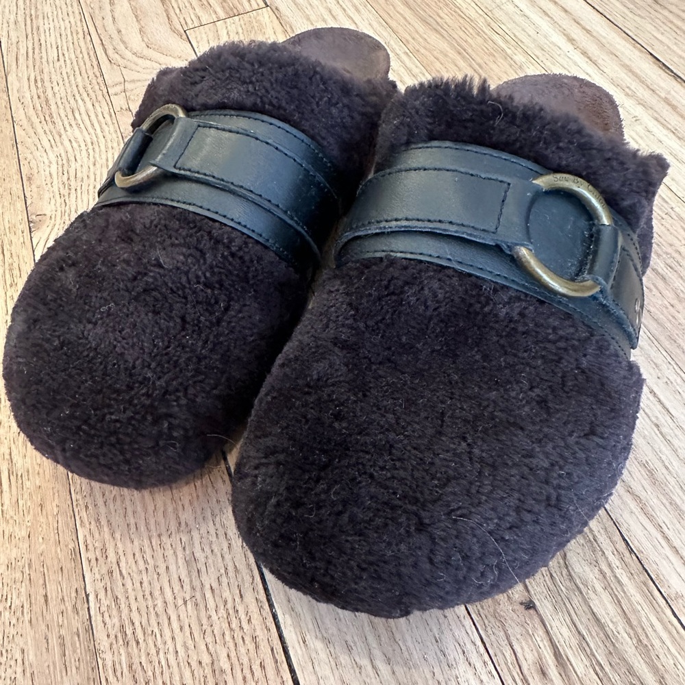 SEE by Chloe Shearling Mules